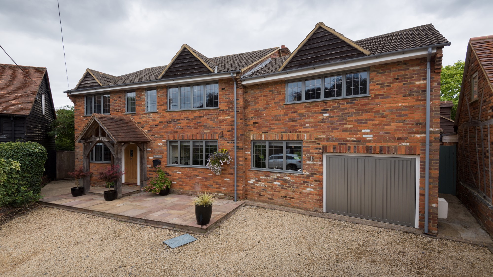house with replacement windows