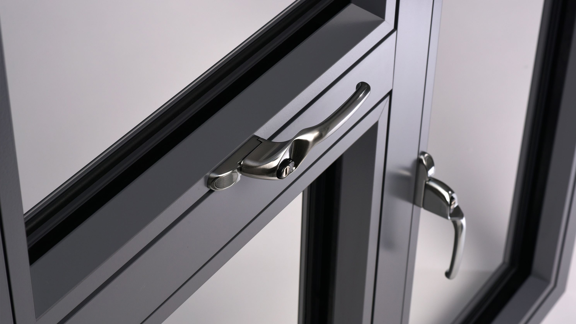 windows with security locks
